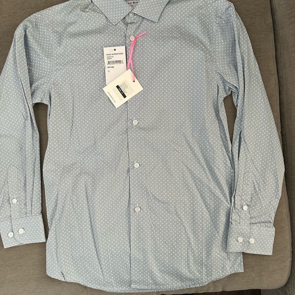 Boys shirts size 10 and shorts size 16 with elastic band to adjust waist